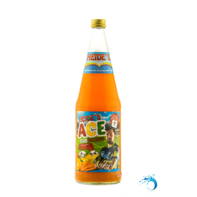 6 Flaschen ~ HEIDE´S ACE Orange Karotte Zitrone ~ aus Sachsen