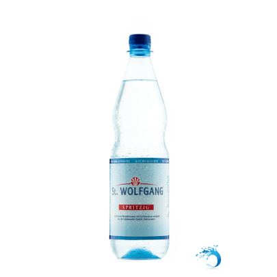 12 Flaschen ~ St. Wolfgang spritzig ~ kochsalzarm Mineralwasser