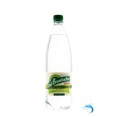 9 Flaschen ~ Bad Brambacher medium ~ natürliches Mineralwasser