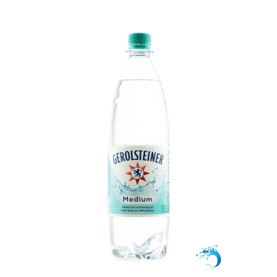 12 Flaschen ~ Gerolsteiner medium ~ erfrischend Mineralwasser