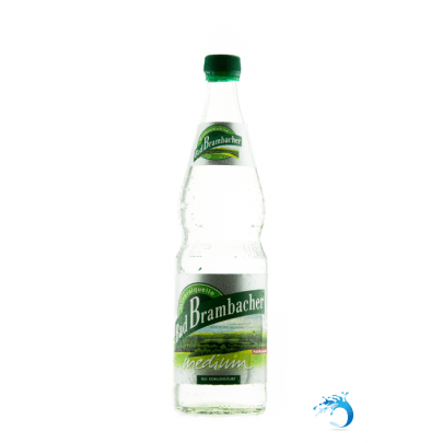 12 Flaschen ~ Bad Brambacher medium ~ natürliches Mineralwasser