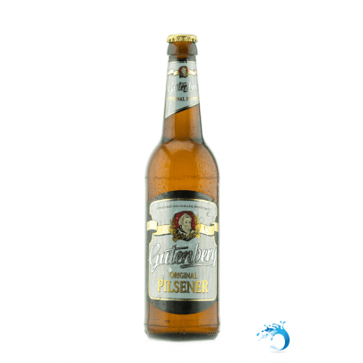 20 Flaschen Bier ~ GUTENBERG Original Pilsener