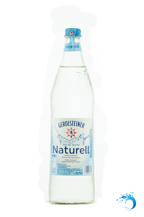 12 Flaschen ~ Gerolsteiner naturell ~ natriumarm Mineralwasser
