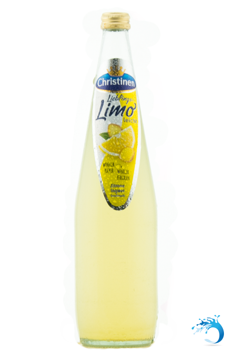 12 Flaschen Christinenbrunnen ~ Lieblingslimo leicht ~ Zitrone Ingwer