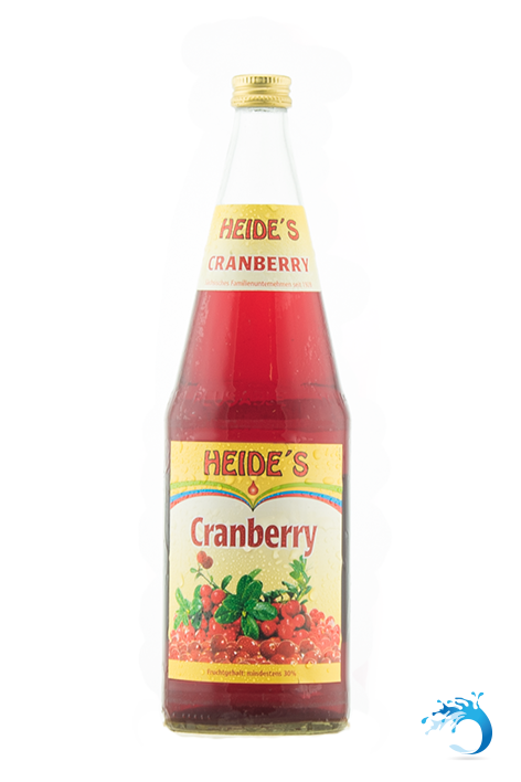 6 Flaschen Heide ~ Cranberry 30% Fruchgehalt Nektar ~ aus Sachsen